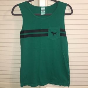 Green VS PINK Tank Top Sz XS